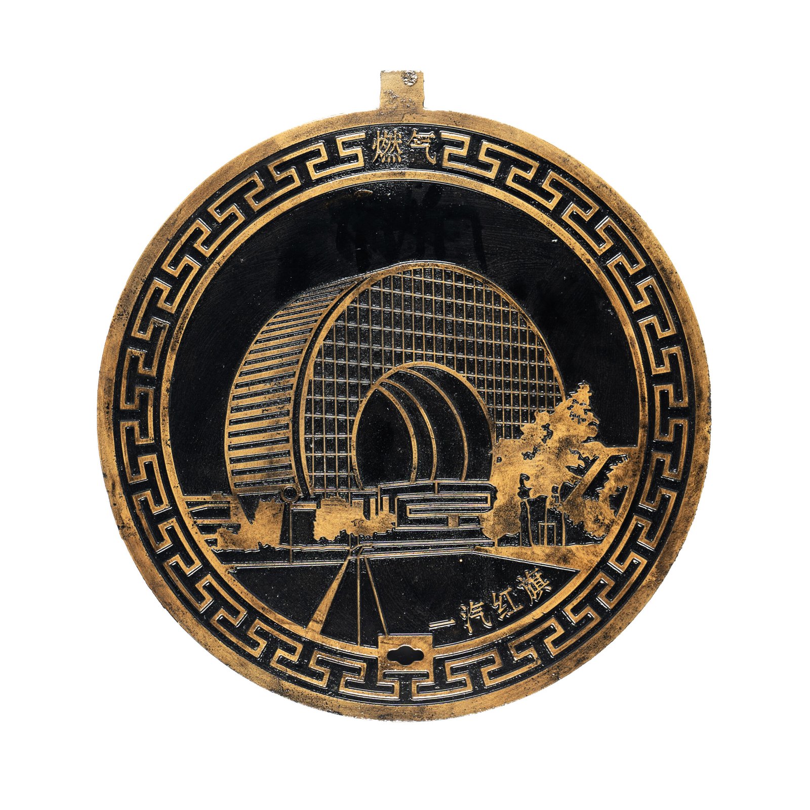 Artistic Manhole Covers (Copper-Plated)