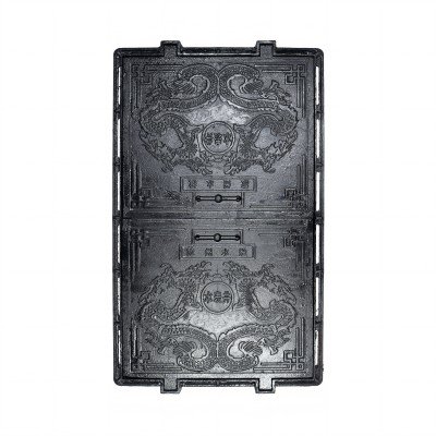 lzbmetal 1200×740×60 Split-Type Cast Iron Square Manhole Cover